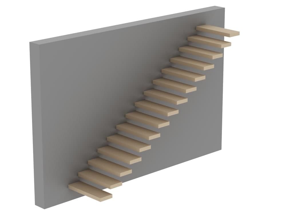 switchback staircase